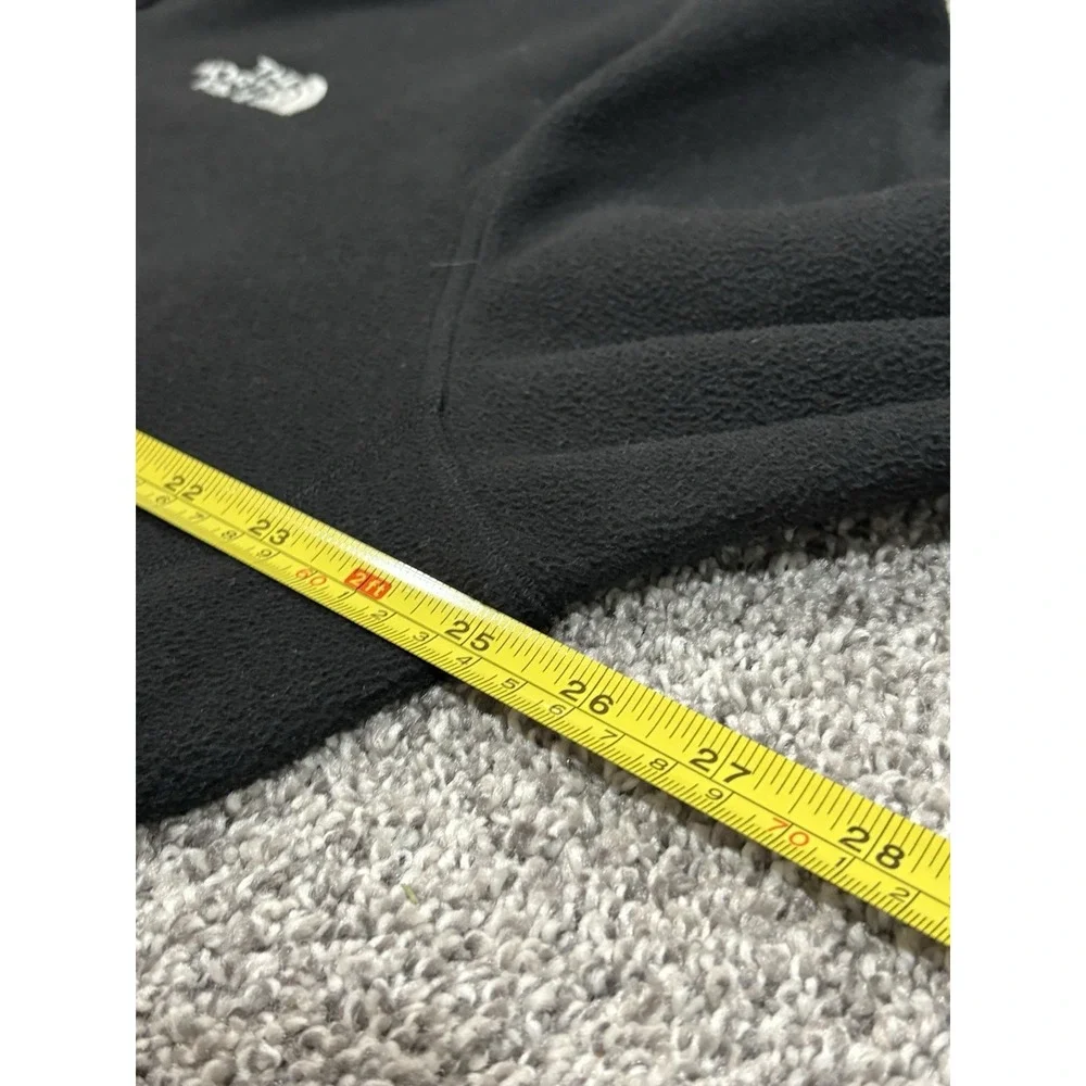 The North Face Jacket Mens XL Long Sleeve Black Quarter Zip Fleece Pullover